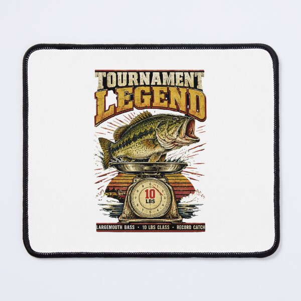 Item preview, Vintage Largemouth Bass Tournament Legend Graphic designed and sold by NobleCast .