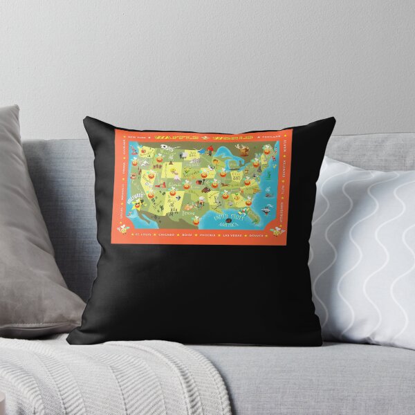 Item preview, Waffle-World-Map designed and sold by sievelfee.