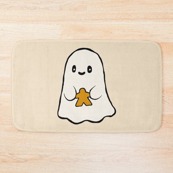 Item preview, Cute Ghost Holding an Orange Meeple designed and sold by TackyTime.