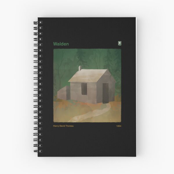 Item preview, Walden---Henry-David-Thoreau-Literary-Art-For-Book-Lovers-Readers-And-Writers designed and sold by zazulasut.