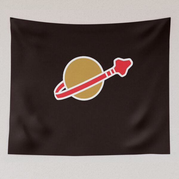 Item preview, Retro Space Rocket Planet Orbit  designed and sold by GulnorGermelo.
