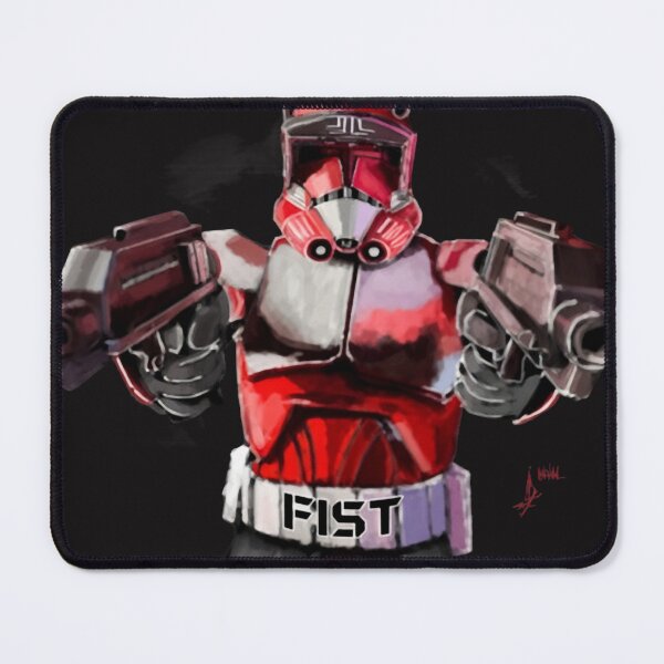 Item preview, Red Armored Soldier Dual Weapon designed and sold by StevenHennes.