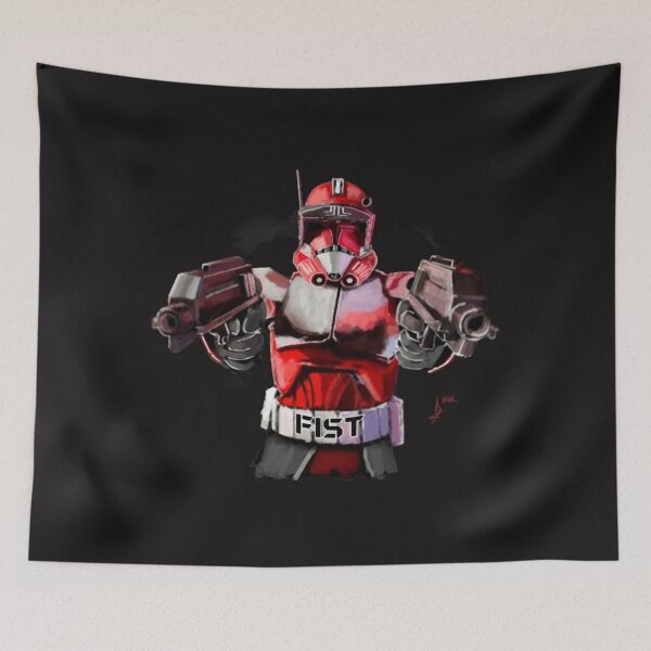 Item preview, Red Armored Soldier Dual Weapon designed and sold by StevenHennes.