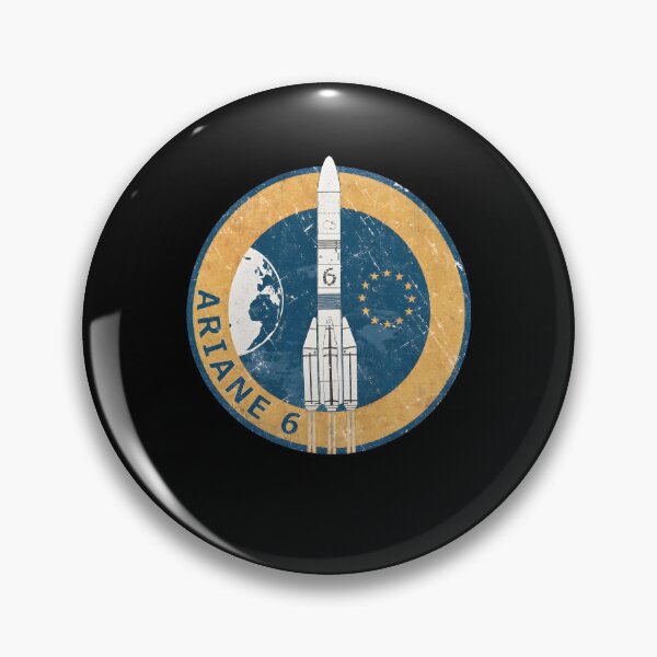 Item preview, Arianee 6 Rocket Space Emblem designed and sold by beetlechds.