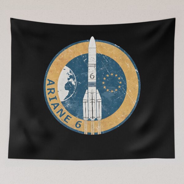 Item preview, Arianee 6 Rocket Space Emblem designed and sold by beetlechds.