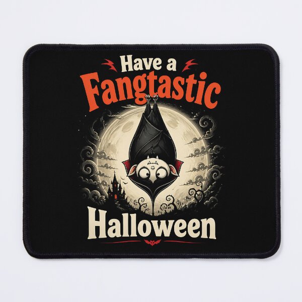 Item preview, Have a Fangtastic Halloween Cute Bat Vampire Gift designed and sold by Say It With Ink.