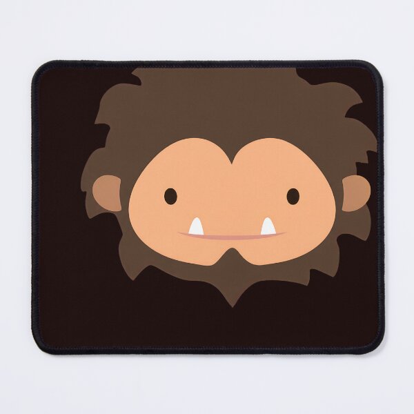 Item preview, Cute Bigfoot Head - Mythical Creature Art designed and sold by GulnorGermelo.