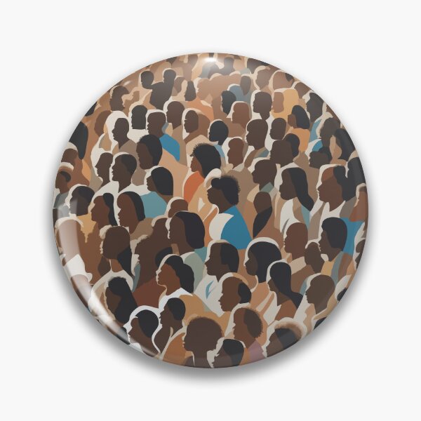 Item preview, Unity in the Crowd – Abstract People Illustration designed and sold by houta.