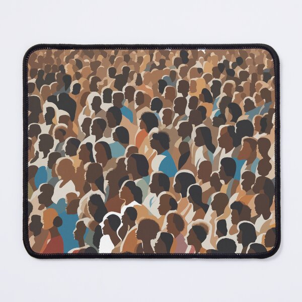 Item preview, Unity in the Crowd – Abstract People Illustration designed and sold by houta.