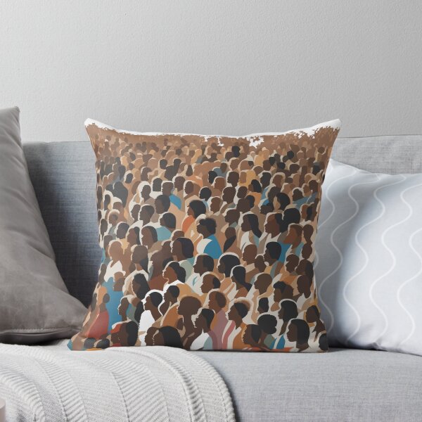Item preview, Unity in the Crowd – Abstract People Illustration designed and sold by houta.