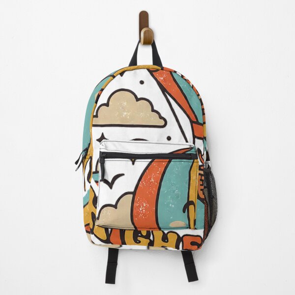 Item preview, Vintage Retro Hot Air Balloon with Cute Fox - Higher Than Yesterday - Motivational Positive Vibes Graphic designed and sold by cannsuh.