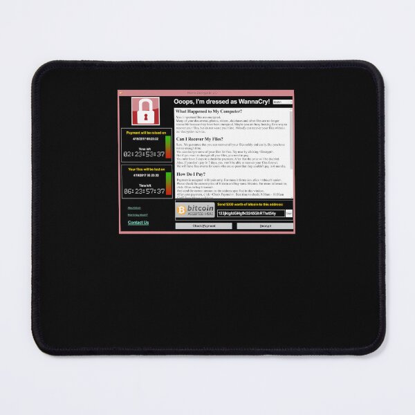 Item preview, Wannacry-Ransomware-Cybersecurity-Fancy-Dress designed and sold by zazulasut.