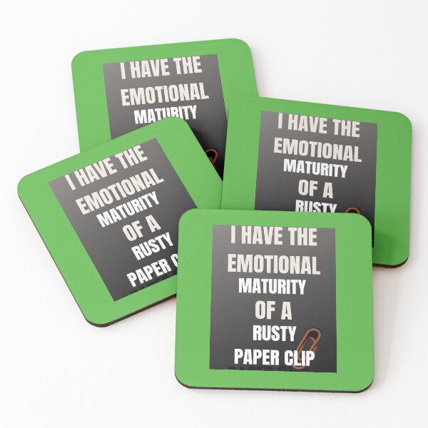 Item preview, I HAVE THE EMOTIONAL MATURITY designed and sold by docksTees.