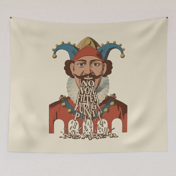 Item preview, No Filter Vintage Clown Meme. #2 designed and sold by EunsooLee.