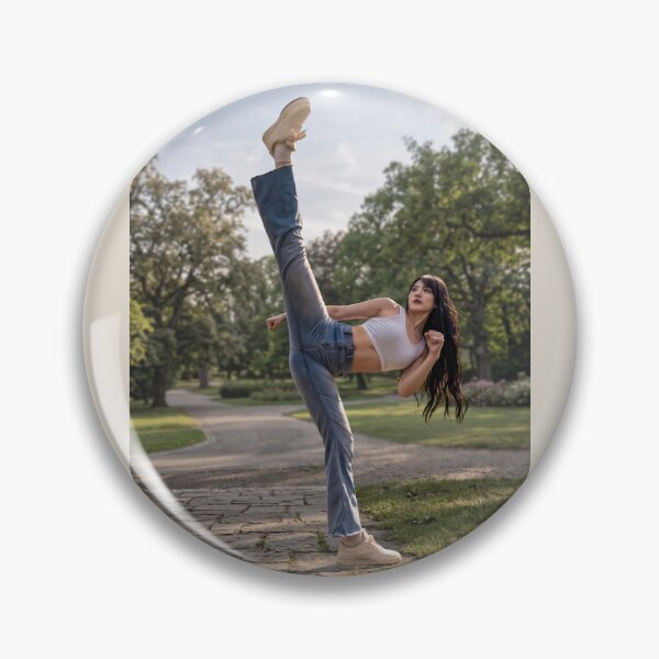 Item preview, Woman High Kick Martial Arts  designed and sold by artisfun333.