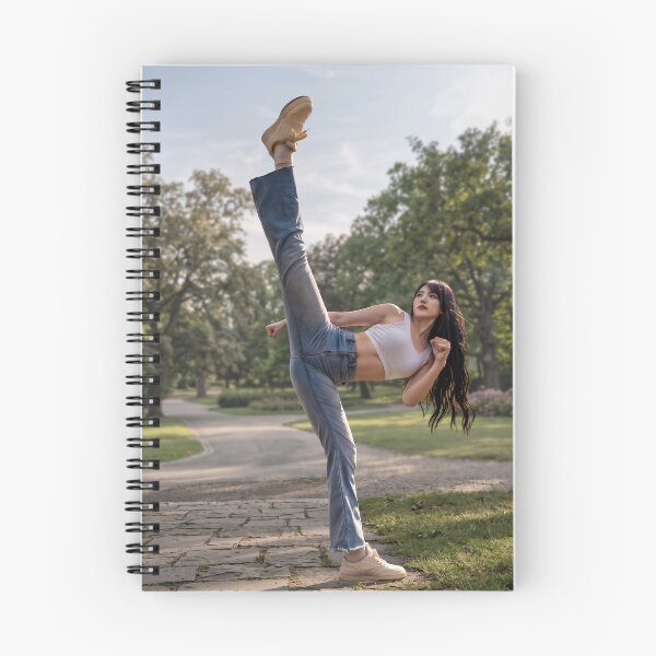 Item preview, Woman High Kick Martial Arts  designed and sold by artisfun333.