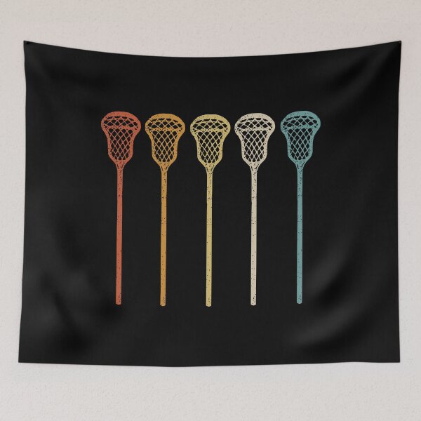 Item preview, retro lacrosse stick designed and sold by kiakuki.
