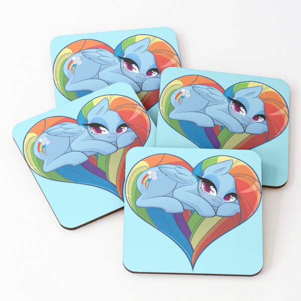 Item preview, Pony Hearts! Rainbow Dash designed and sold by PINX CLUB.