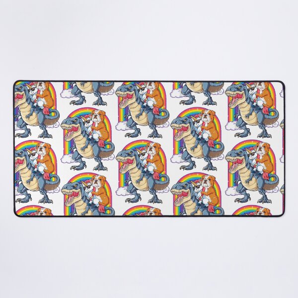 Item preview, English Bulldog Unicorn Dinosaur T Rex Girls Rainbow Gifts designed and sold by Eghugoplar.