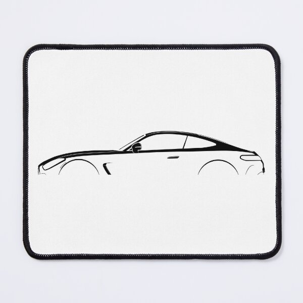 Item preview, GT (C192) (Black) designed and sold by Car Silhouettes.