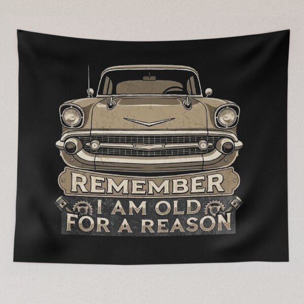 Item preview, 1957 Chevy Funny Tee Shirt, Muscle Car Tee, Classic Chevy Shirt, Vintage Racing Gift for Dad Husband designed and sold by AGED Limited.