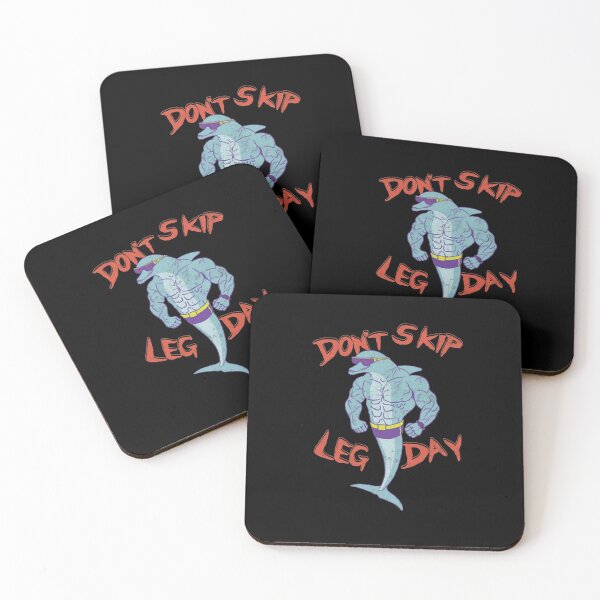 Item preview, Don't Skip Leg Day Muscular Dolphin Gym Wear designed and sold by TaikaHeinala.