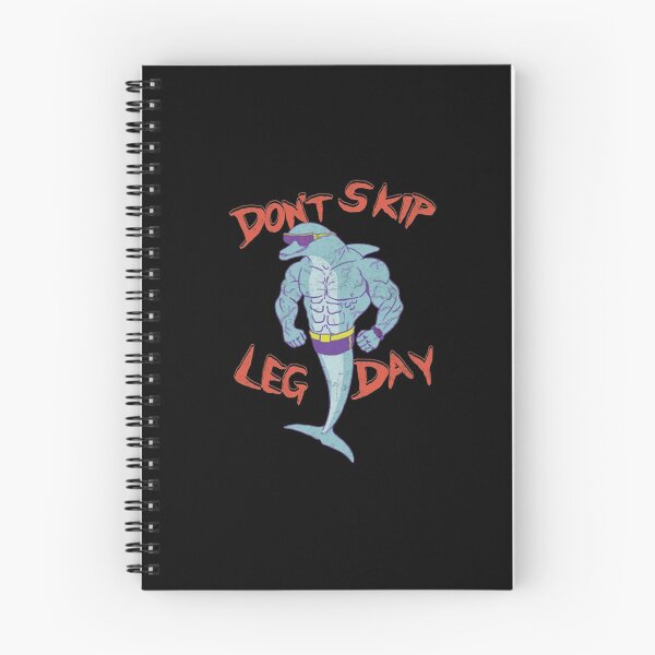 Item preview, Don't Skip Leg Day Muscular Dolphin Gym Wear designed and sold by TaikaHeinala.
