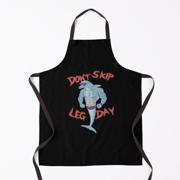 Item preview, Don't Skip Leg Day Muscular Dolphin Gym Wear designed and sold by TaikaHeinala.