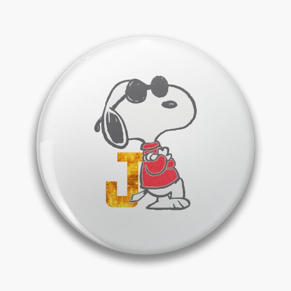 Item preview, Cool Snoopy with Sunglasses and J Glitter designed and sold by LucianaMoraes.
