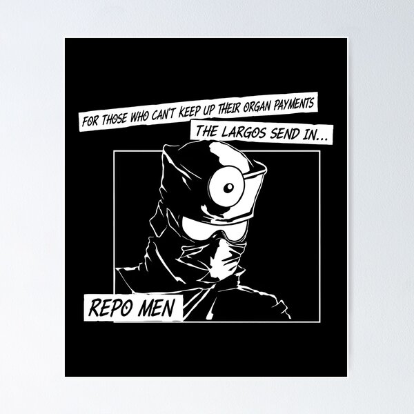 Item preview, Repo Men Organ Payments Largo Illustration Art designed and sold by Black-OniOns.