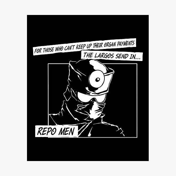 Item preview, Repo Men Organ Payments Largo Ilustración Arte designed and sold by Black-OniOns.
