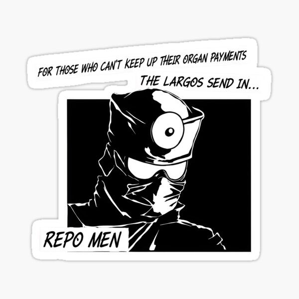 Item preview, Repo Men Organ Payments Largo Illustration Art designed and sold by Black-OniOns.