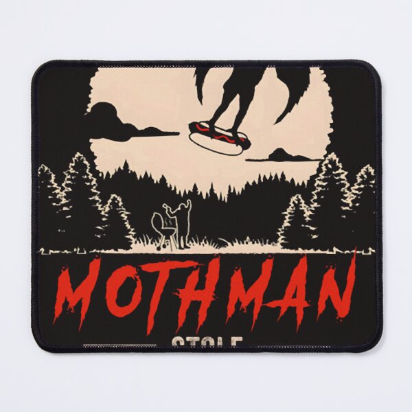 Artikelvorschau, Mothman hat meinen Hotdog gestohlen – Mothman-Fans entworfen und verkauft von FashionExpo.