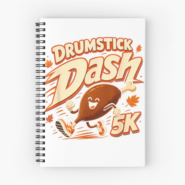 Item preview, Turkey Trot 5K Drumstick Dash T-Shirt designed and sold by all-shp.