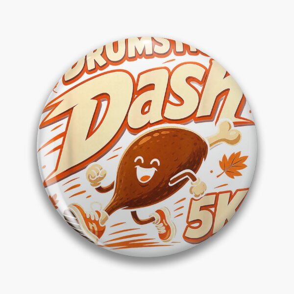 Item preview, Turkey Trot 5K Drumstick Dash T-Shirt designed and sold by all-shp.