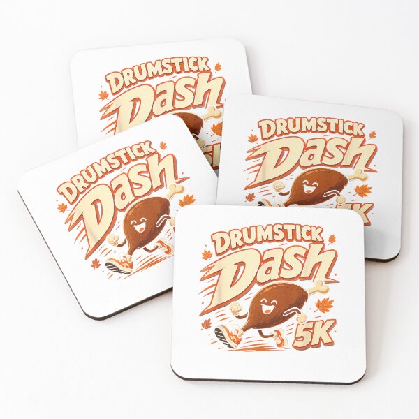 Item preview, Turkey Trot 5K Drumstick Dash T-Shirt designed and sold by all-shp.