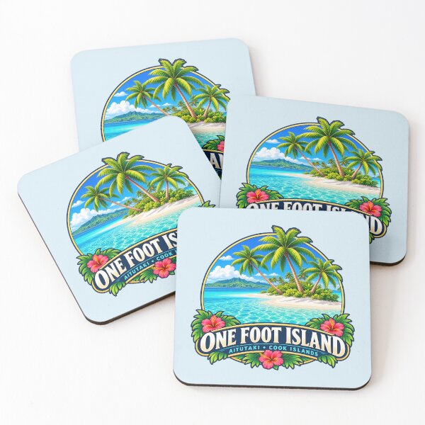 Item preview, Isla One Foot, Aitutaki, Islas Cook designed and sold by Myra365Art.