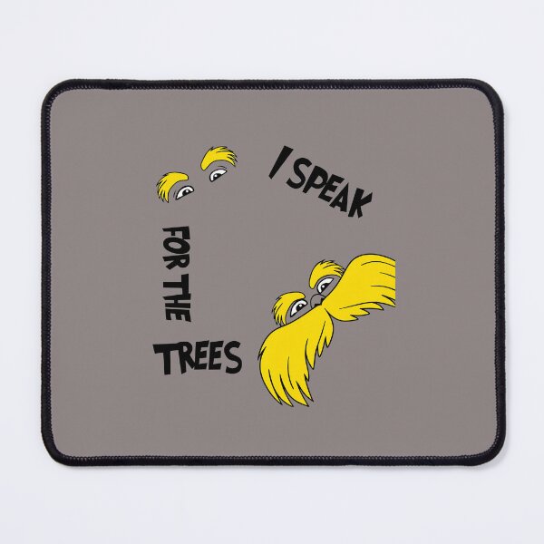 Item preview, I Speak For The Trees Lorax Mustache Tee-18 designed and sold by MiriamPacheco.