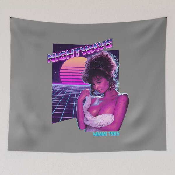 Item preview, Glamour Portrait In Blue Circle Backdrop Art-26 designed and sold by MarcoGeisel.
