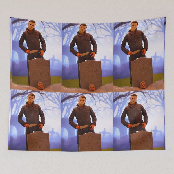 Item preview, Michael Myers It's Halloween  designed and sold by Johnnyphotographyactshop.