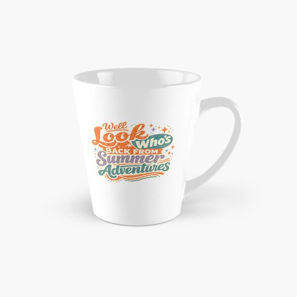 Item preview, Well Look Who's Back From Summer Adventures Funny Teacher Back to School Retro Design designed and sold by inkoutninja.