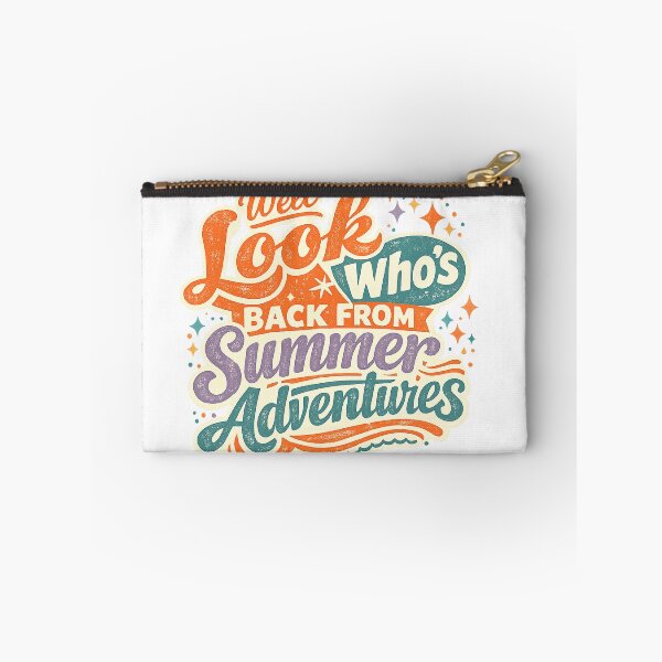 Item preview, Well Look Who's Back From Summer Adventures Funny Teacher Back to School Retro Design designed and sold by inkoutninja.