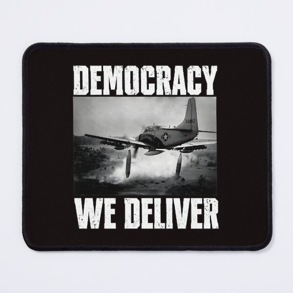 Item preview, Democracy We Deliver Military Aircraft Bombing designed and sold by Millle-Feuye.