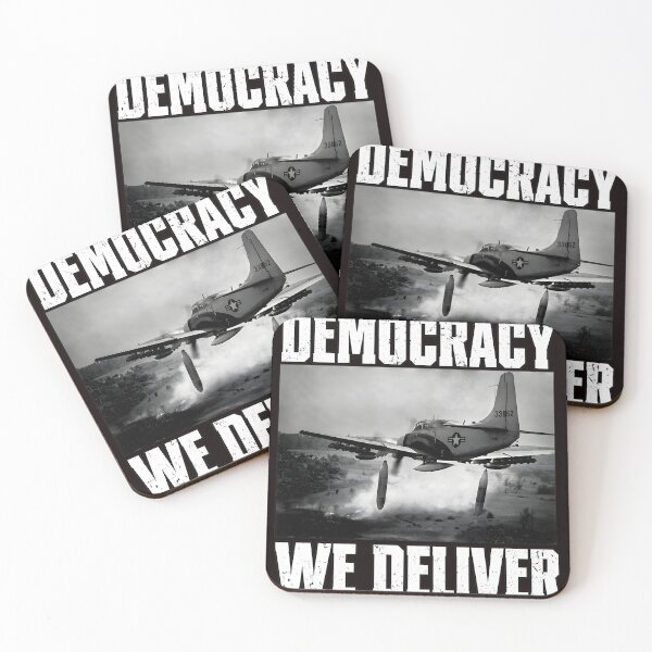 Item preview, Democracy We Deliver Military Aircraft Bombing designed and sold by Millle-Feuye.