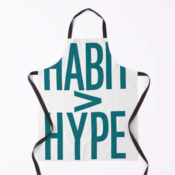 Item preview, Habit Over Hype Discipline Motivation Design designed and sold by ys96.