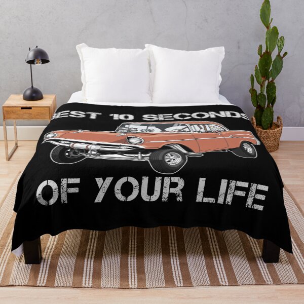 Item preview, 1957 Chevy Gasser Funny Muscle Car Tee, Classic Racing Shirt, Vintage Gasser Drag Racing Gift for Dad Husband designed and sold by AGED Limited.