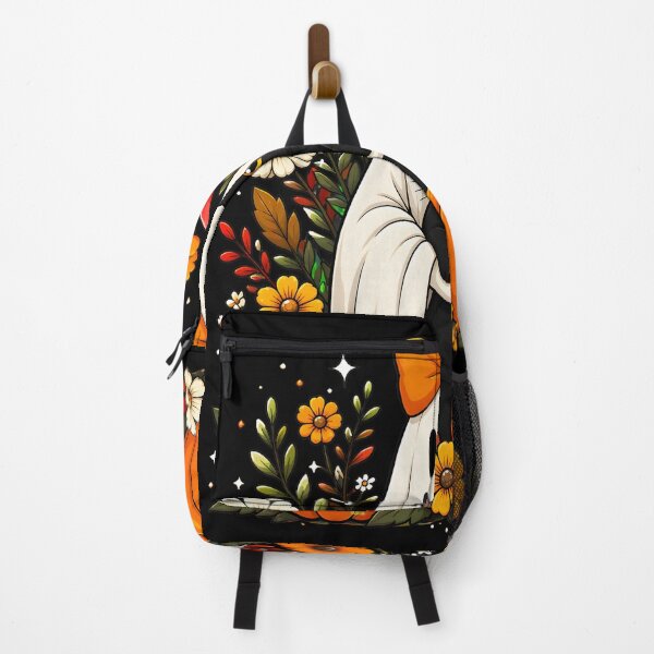 Item preview, cute halloween ghost cat pumpkin floral autumn designed and sold by SketchDrSketch.