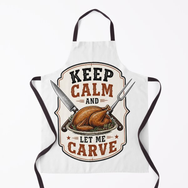 Item preview, Keep Calm Carve On Thanksgiving designed and sold by BernoNickel.