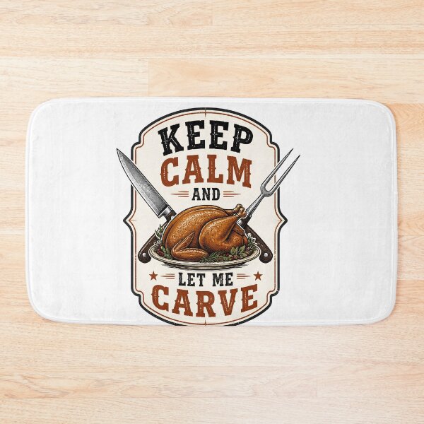 Item preview, Keep Calm Carve On Thanksgiving designed and sold by BernoNickel.