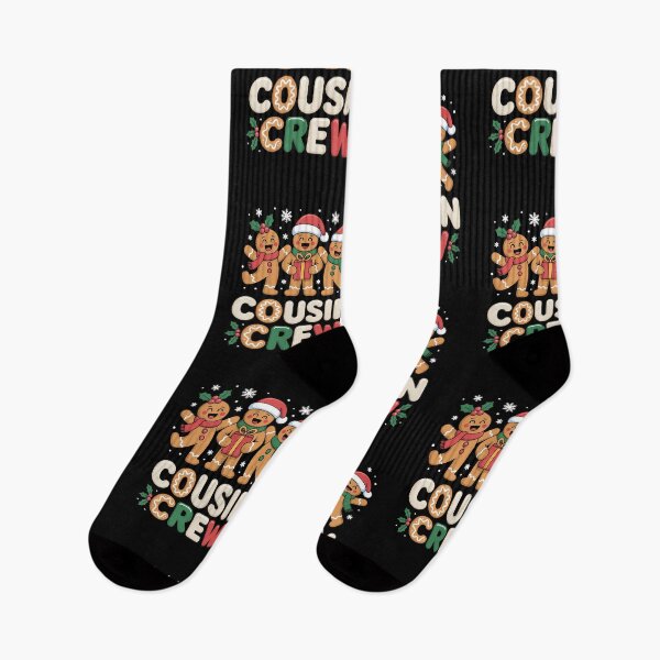 Aperçu de l'œuvre Cousins Crew Noël Pain d'épice Noël créée et vendue par Errorclubmeme.